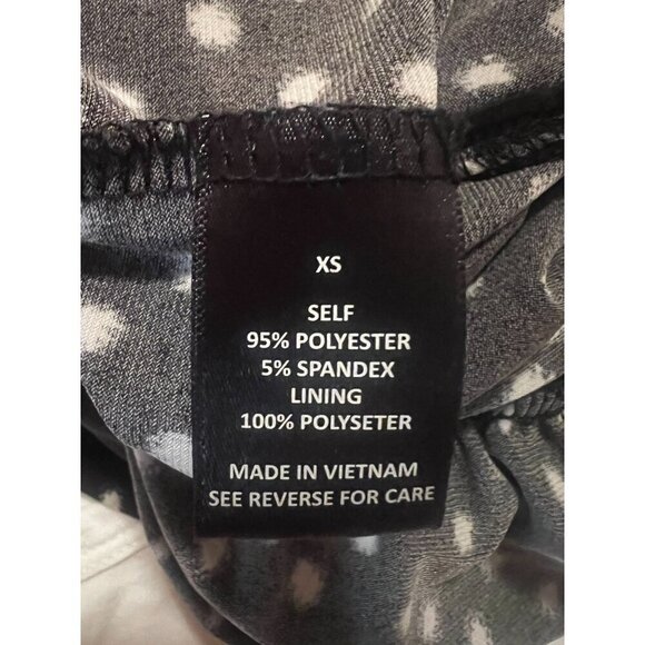 Kaileigh Black & White Polka Dot Jumpsuit -‎ XS - LIKE NEW - Picture 5 of 6